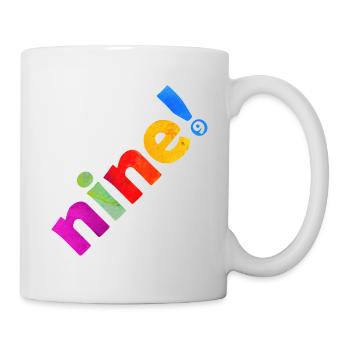 NINE 9 YEARS 9TH BIRTHDAY - Mug - white - Right