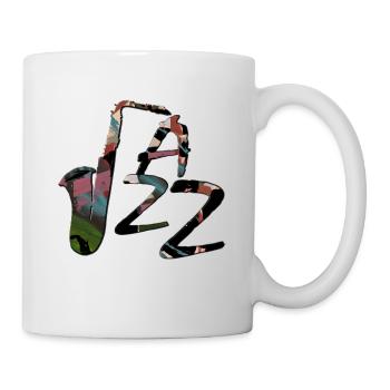 JAZZ - Mug blanc - blanc - Droite