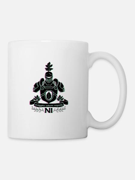 Knight's Kniggits Whom Sayeth Ni - Mug - white