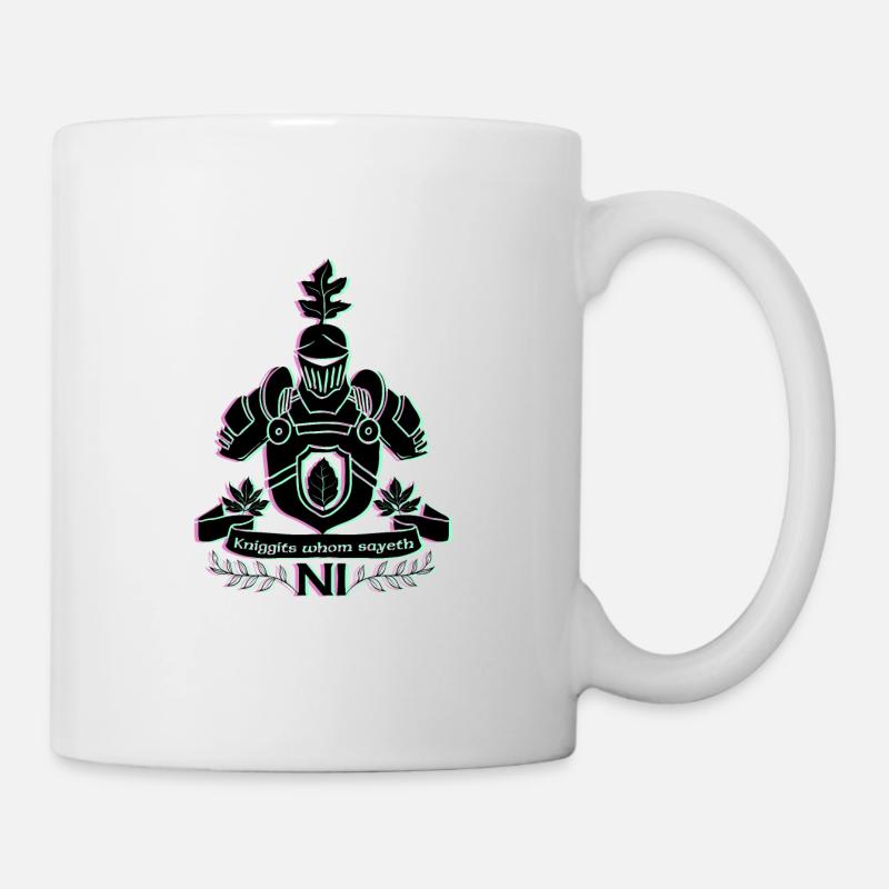 Knight's Kniggits Whom Sayeth Ni - Mug - white