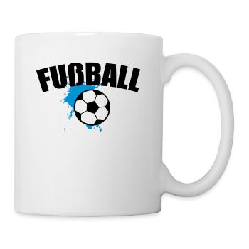 Fußball Soccer Splash 3c - Tasse - Weiß - Rechts