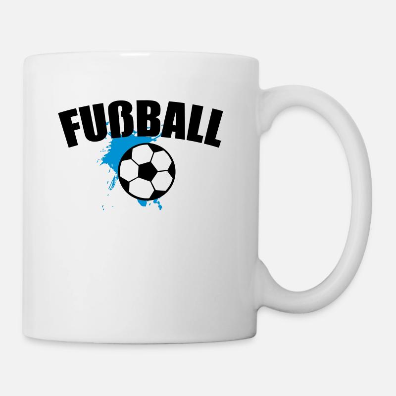 Fußball Soccer Splash 3c - Tasse - Weiß