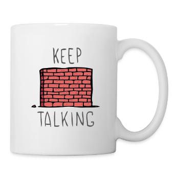Keep Talking - Mug - white - Right