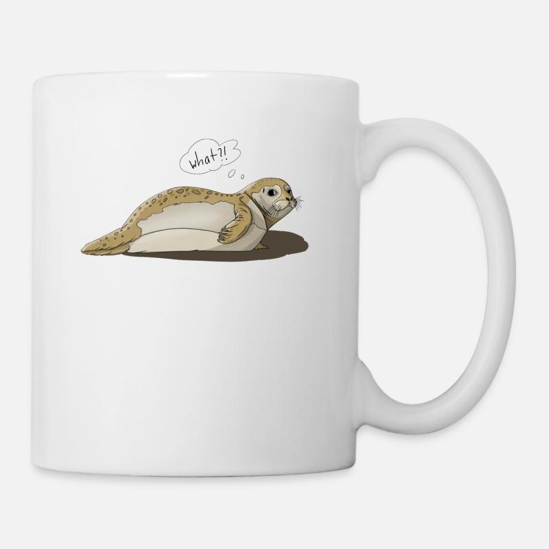 Robbe dit quoi?! - Mug blanc - blanc