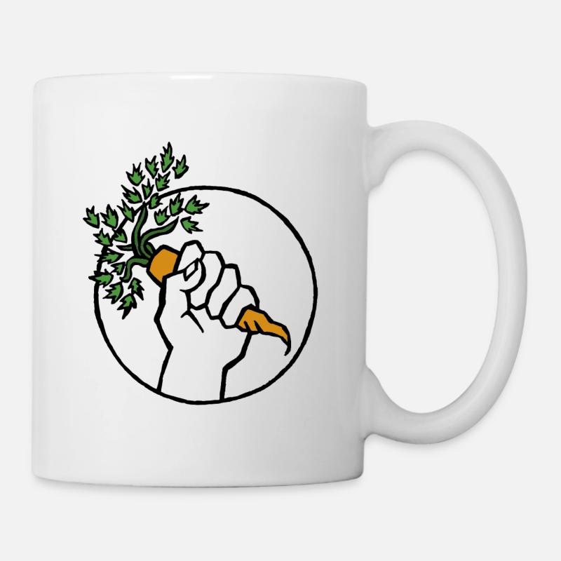 Carotte - Mug blanc - blanc