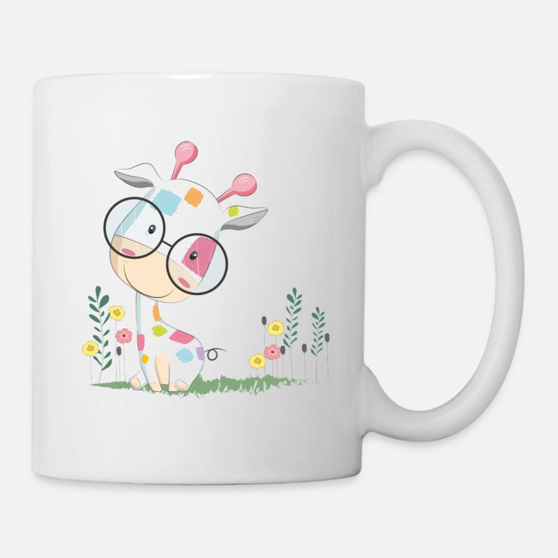 Die kleine Giraffe - Tasse - Weiß
