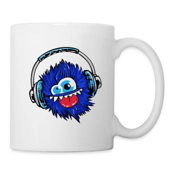 Monster - Tasse - Weiß - Rechts