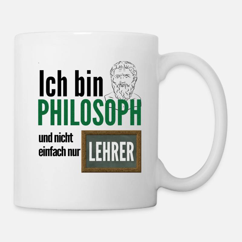 LEHRER PHILOSOPH / Geschenkidee - Tasse - Weiß