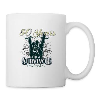 Rocker - 50th Birthday - Mug - white - Right