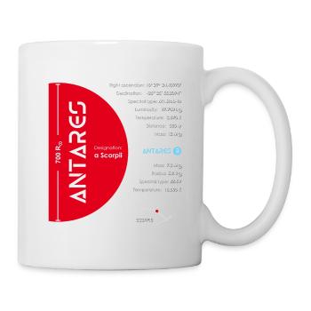Antares - Tasse - Weiß - Rechts