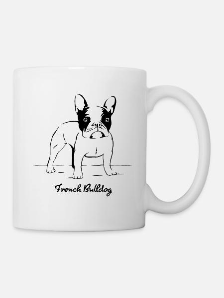 Bouledogue français bouledogue français - Mug blanc - blanc