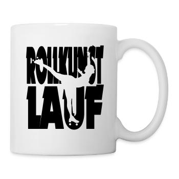 Rollkunstlauf Schnitt 1 - Tasse - Weiß - Rechts