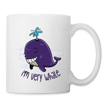 I'm very whale - Mug - white - Right