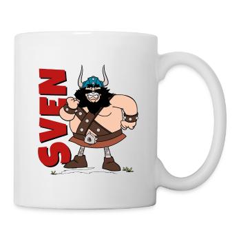 Vic le Viking Sven - Mug blanc - blanc - Droite