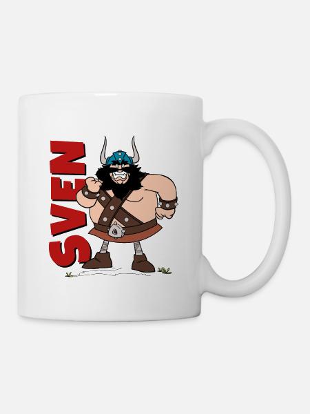 Vicky the Viking Sven - Mug - white