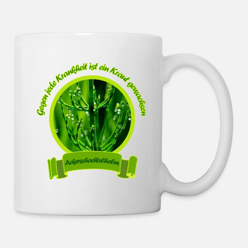 ackerschachtelhalm - Tasse - Weiß