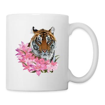 Bengal tiger - Mug - white - Right