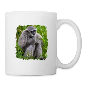 Monkey Monkey Gibbon monkey - Mug - white - Right