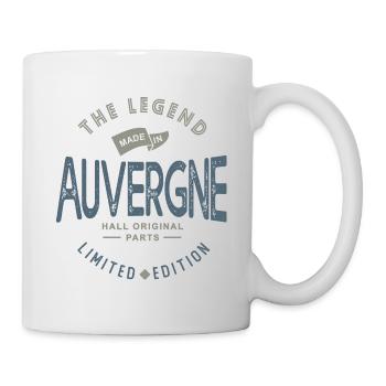 MADE IN AUVERGNE région cadeau - Mug blanc - blanc - Droite