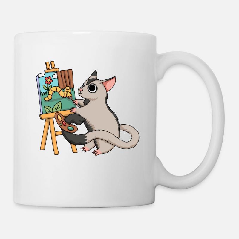 sugarglider artist - Tasse - Weiß