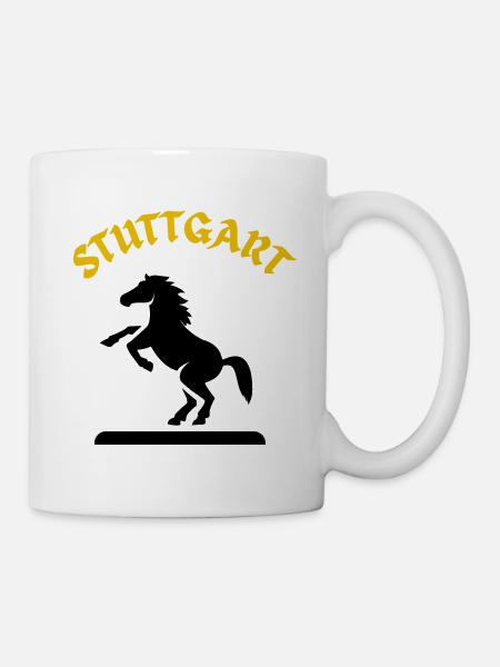 Stuttgart - Tasse - Weiß