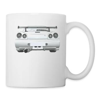 Skyline - Mug blanc - blanc - Droite