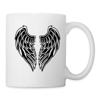 Wing Symbol Angel - Mug - white - Right
