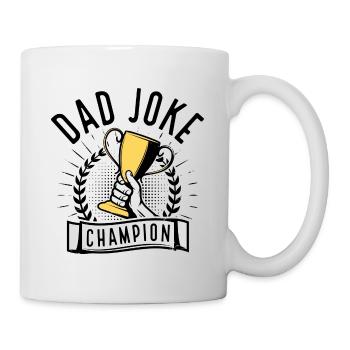 Papa Witz Champion - Tasse - Weiß - Rechts