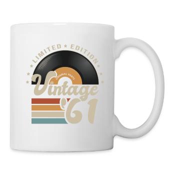 61 Years Vintage 1961 Birthday Gift 61 Years - Mug - white - Right
