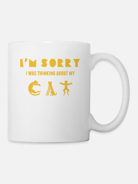 Humour chat - Mug blanc - blanc