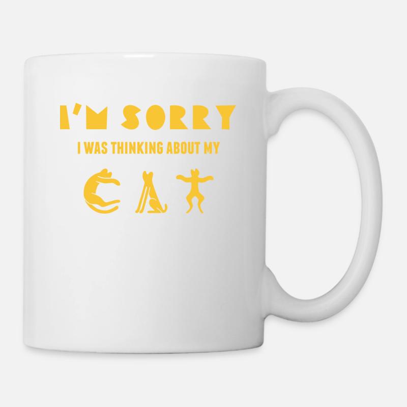 Humor Katze - Tasse - Weiß