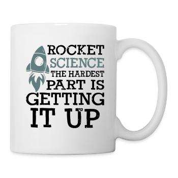 Rocket Science - Tasse - Weiß - Rechts