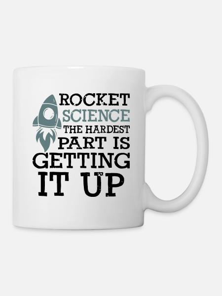 Rocket Science - Tasse - Weiß