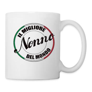 Bester Opa, Nonno aus Italien - Tasse - Weiß - Rechts