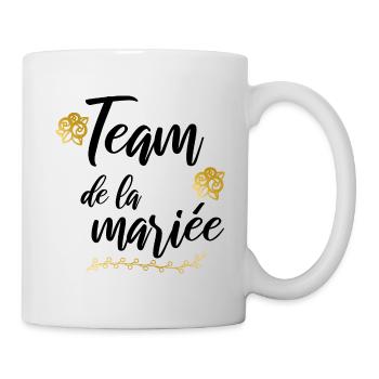 Team de la mariée evjf - Mug blanc - blanc - Droite