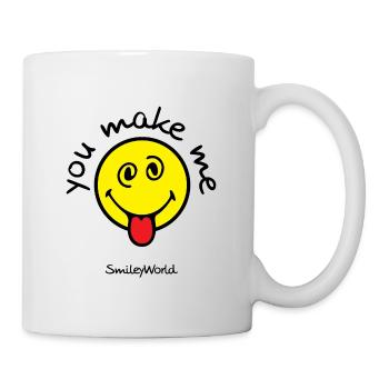 Smiley, SWFA21, tu me fais... - Mug blanc - blanc - Droite