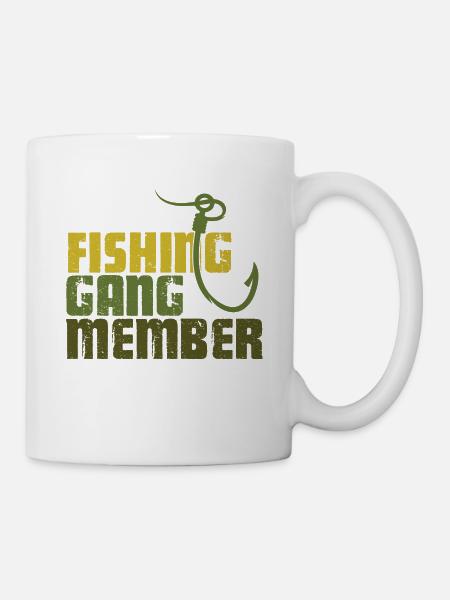 Fishing Gang - Tasse - Weiß