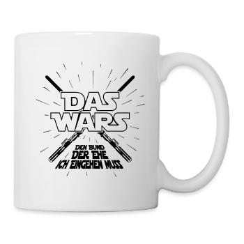 Das wars - Junggesellenabschied lustig JGA - Tasse - Weiß - Rechts