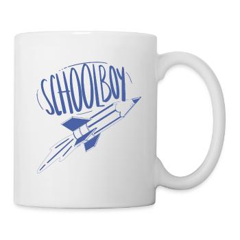 Schoolboy / School / Pencil / erster Schultag - Tasse - Weiß - Rechts