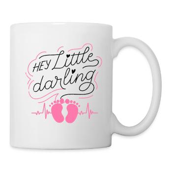 Baby sayings Baby clothes Children's clothing - Mug - white - Right