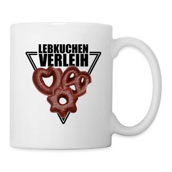 Lebkuchen Verleih - Tasse - Weiß - Rechts