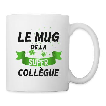 Mug Collègue Cadeau Copine Amie - Mug blanc - blanc - Droite