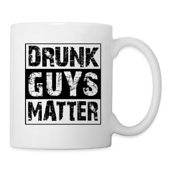 Drunken men count bachelor party JGA - Mug - white - Right