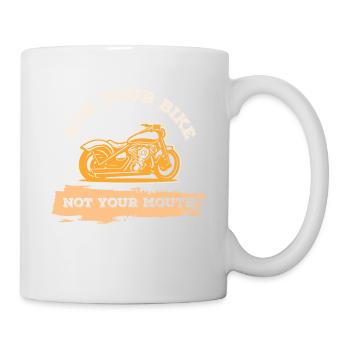 Motorcycle Cool Saying - Mug - white - Right