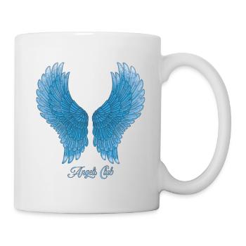 Angels Club - blau - Tasse - Weiß - Rechts