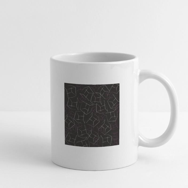 Play 3D Dice Pattern Dice and Have Fun Mug