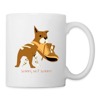 Sorry Not sorry - Tasse - Weiß - Rechts