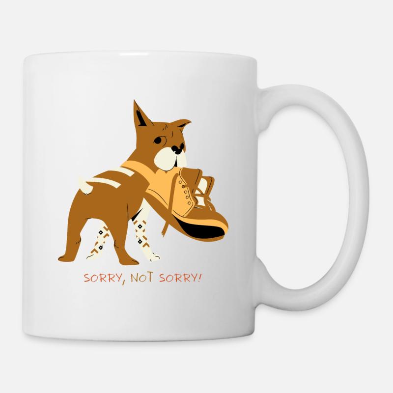 Désolé Pas désolé - Mug blanc - blanc