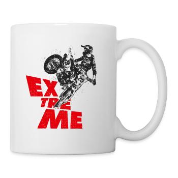 moto cross motocross life style motocross - Mug blanc - blanc - Droite
