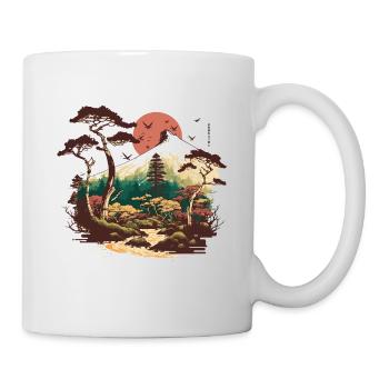 Amant japonais - Mug blanc - blanc - Droite